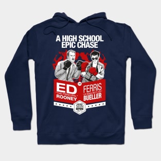 Ferris versus Rooney. Coloured Darkers Hoodie